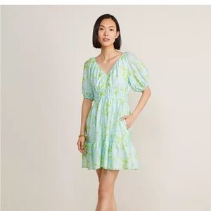 Vineyard Vines Puff Sleeve Dress